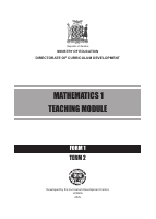 MATHEMATICS 1 FORM 1 TERM 2 Typeset.pdf